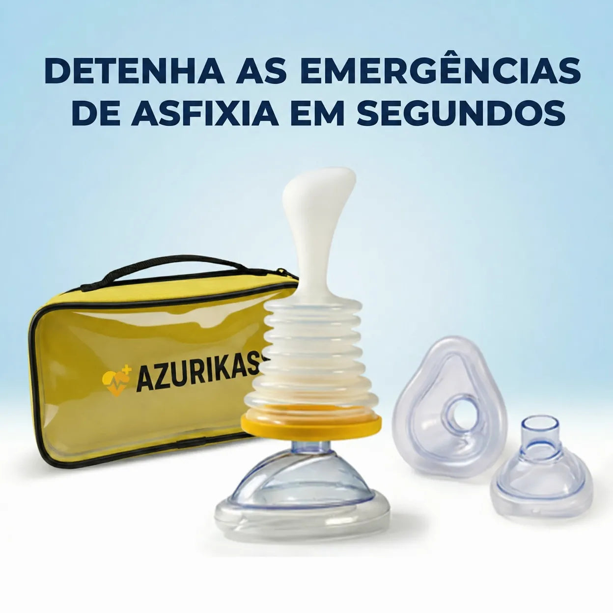 Azurikass dispositivo de resgate anti-asfixia