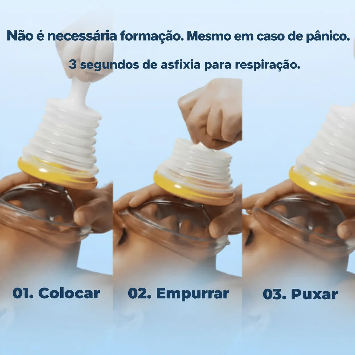 Azurikass dispositivo de resgate anti-asfixia