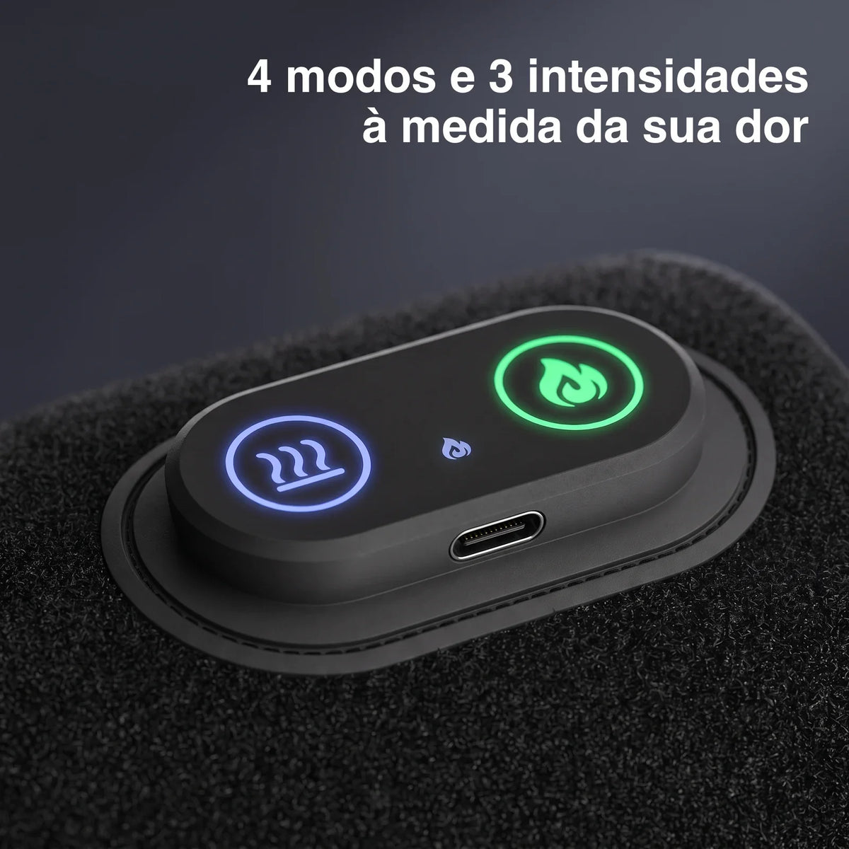 4 modos e 3 intensidades